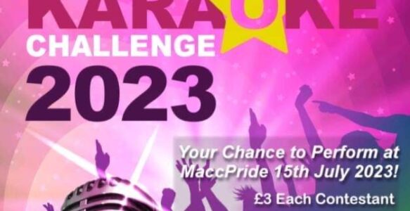Macclesfield Pride Karaoke Challenge 2023