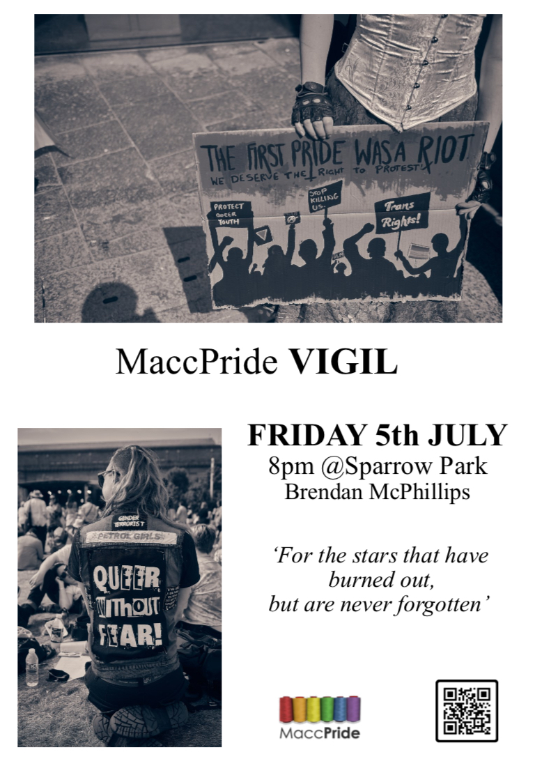 MaccPride Vigil