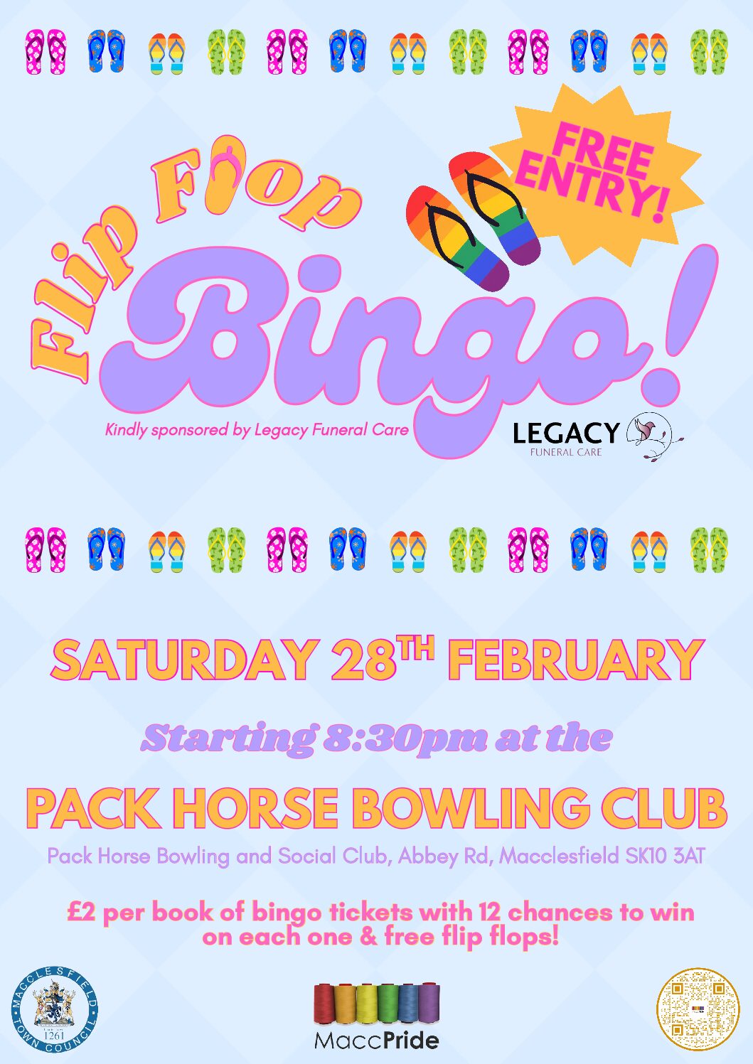 Flip Flop Bingo – 28th February 2026